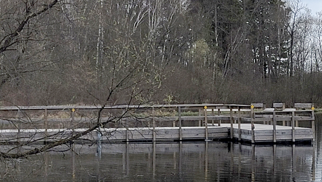 Lake Ozawindib Fishing Pier